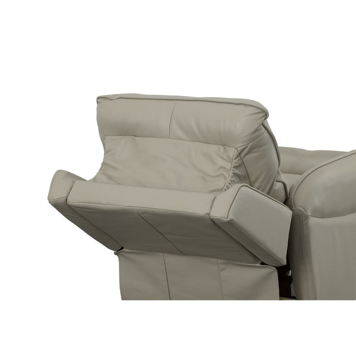 Spin - Swivel Power Recliner with Power Headrest & Lumbar