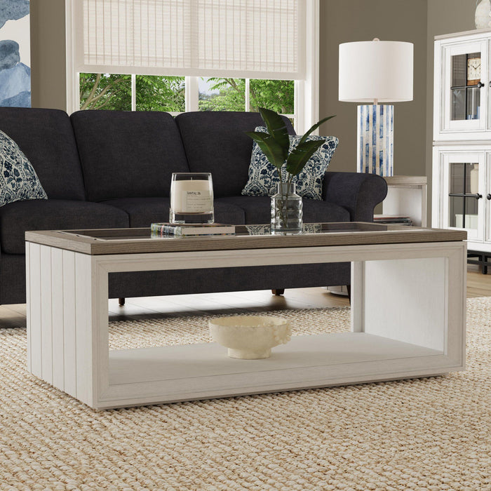 Melody - Rectangular Coffee Table with Casters