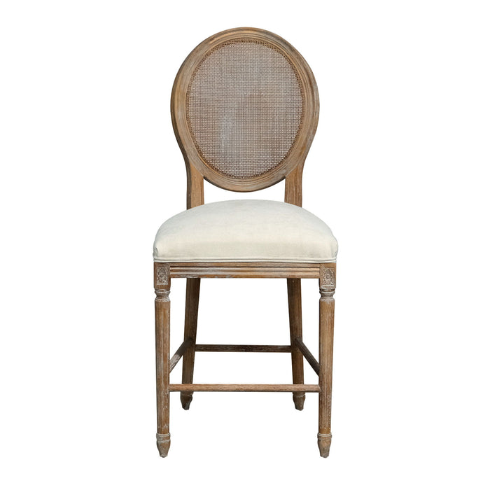 Salerno - Barstool (Set of 2) - Brown