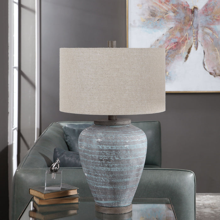 Pelia - Table Lamp - Light Aqua