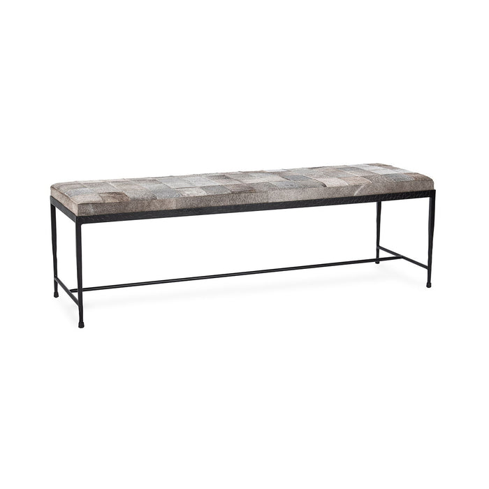 Achen - Hide 60" Bench