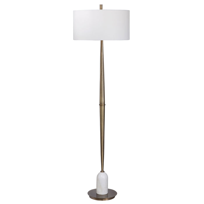 Minette - Mid-Century Floor Lamp - Gold