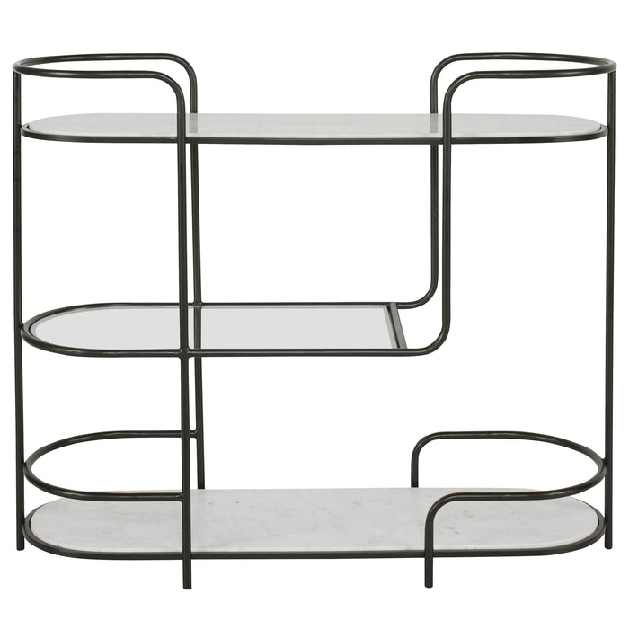 Trolley Bar - Console - Black