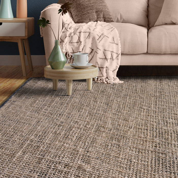 Hayden - Denim 6 X 9 Rug - Ivory