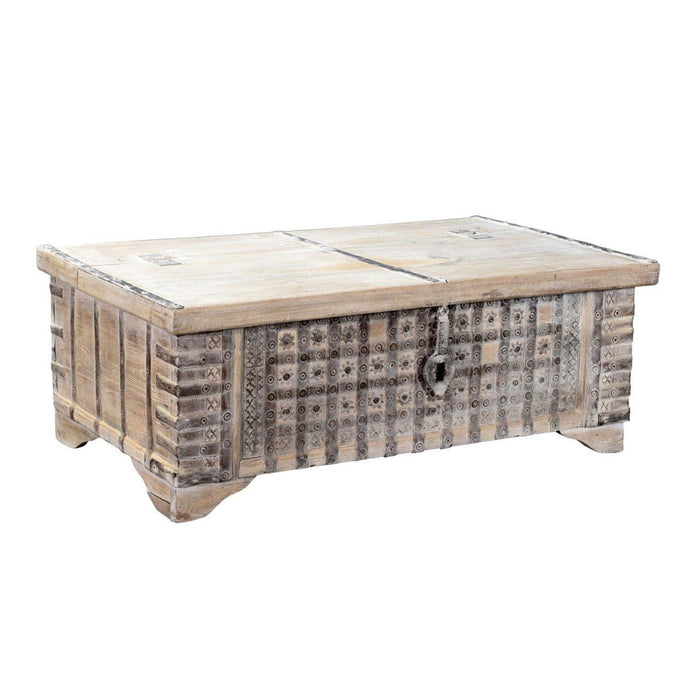 Alta - 49" Trunk Coffee Table - Antique White