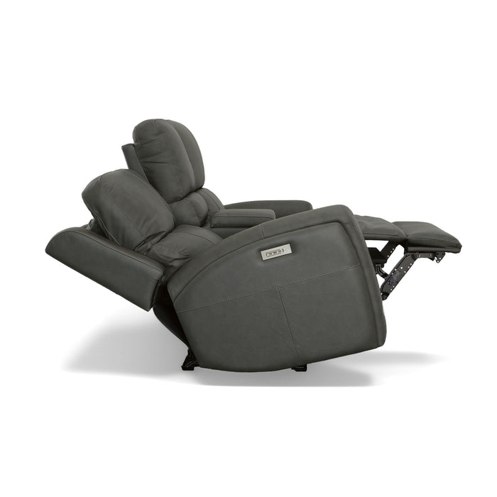 Linden - Power Reclining Sofa with Power Headrests & Lumbar