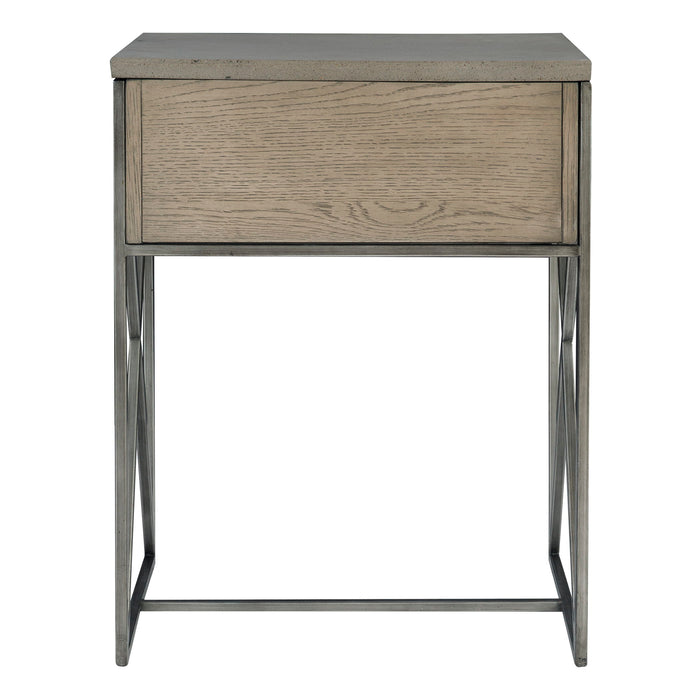 Aerina - Console Table - Aged Gray