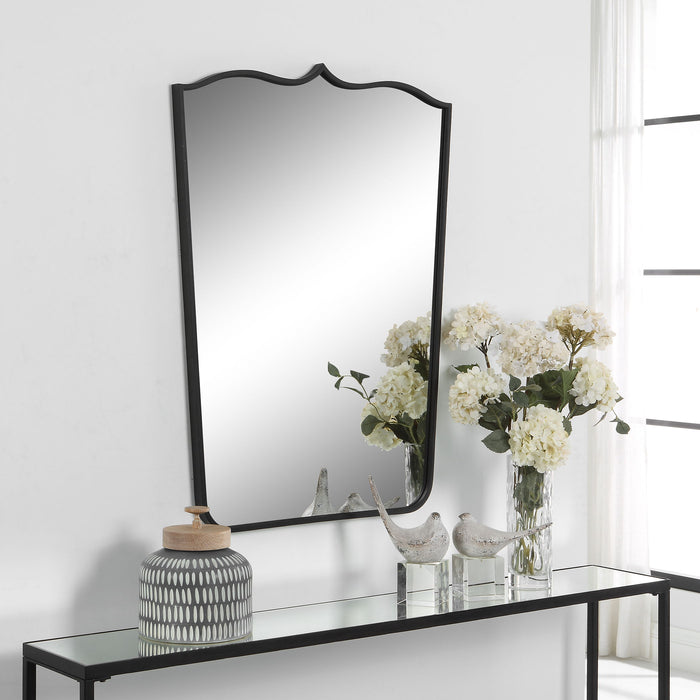 Tiara - Curved Iron Mirror