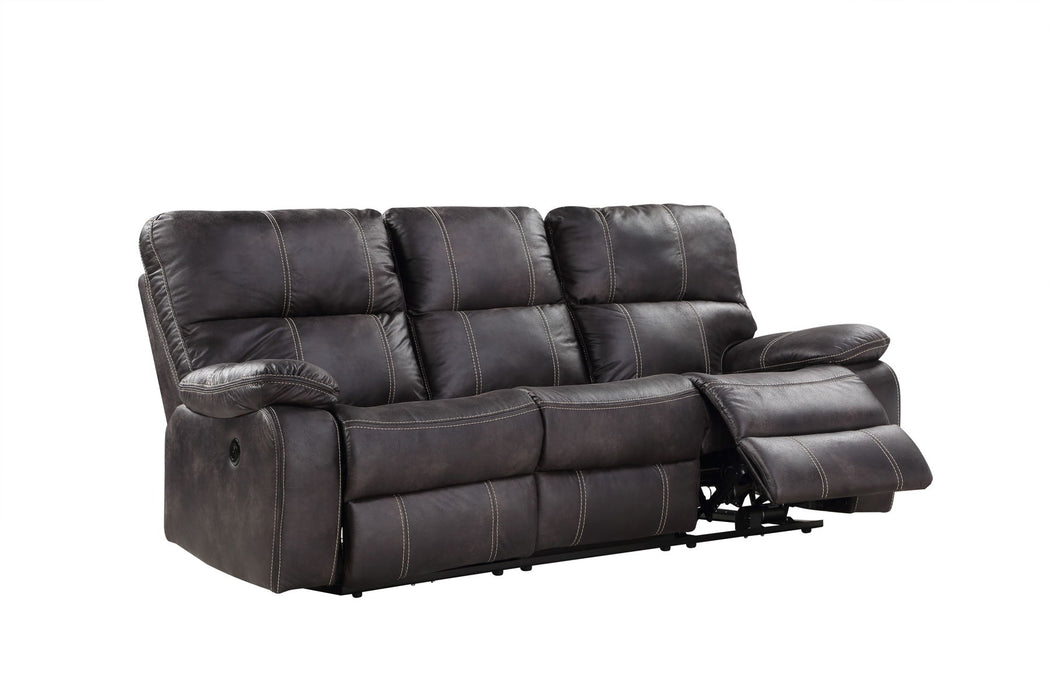 Jessie James - Power Sofa - Dark Graphite