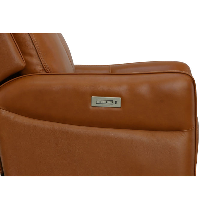 Spin - Swivel Power Recliner with Power Headrest & Lumbar