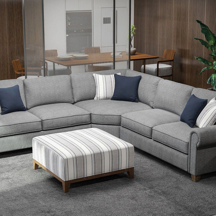 Sasha - Sectional - Stone Gray