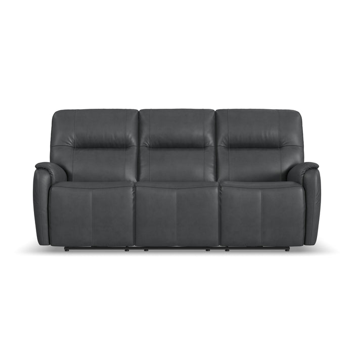 Wilson - Power Reclining Sofa With Power Headrests - Dark Brown