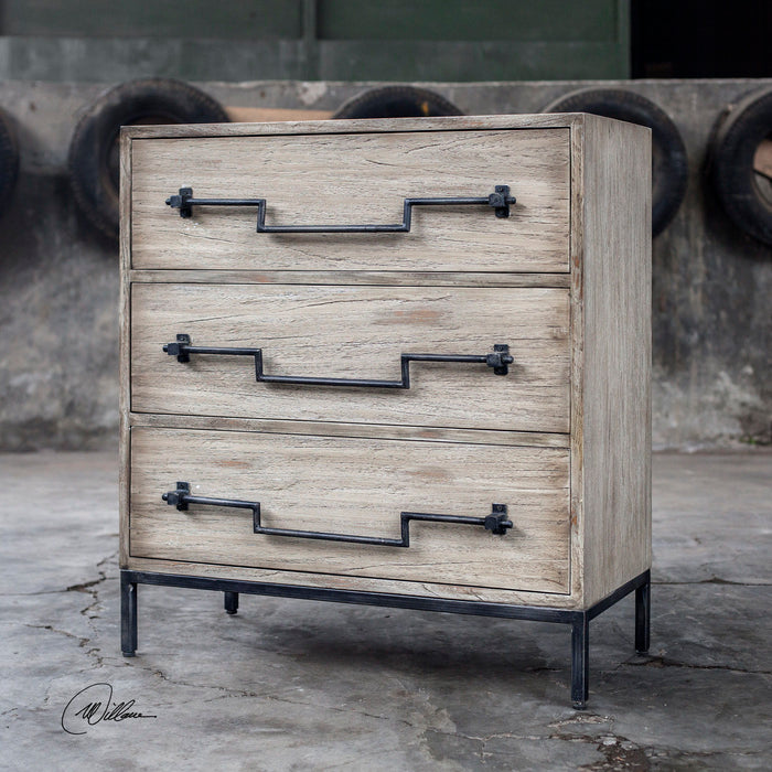 Jory - Accent Chest - Aged Ivory