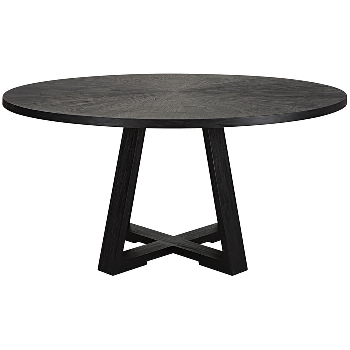 Gidran - Round Dining Table - Black