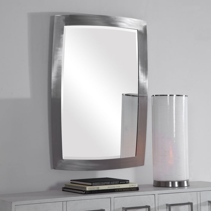 Haskill - Mirror - Brushed Nickel