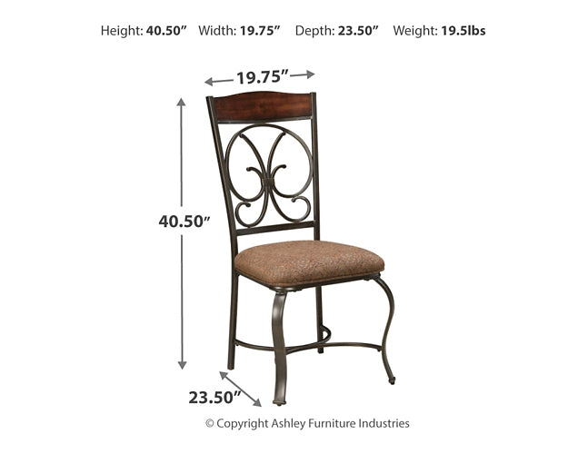 Ashley Express - Glambrey Dining UPH Side Chair (4/CN)