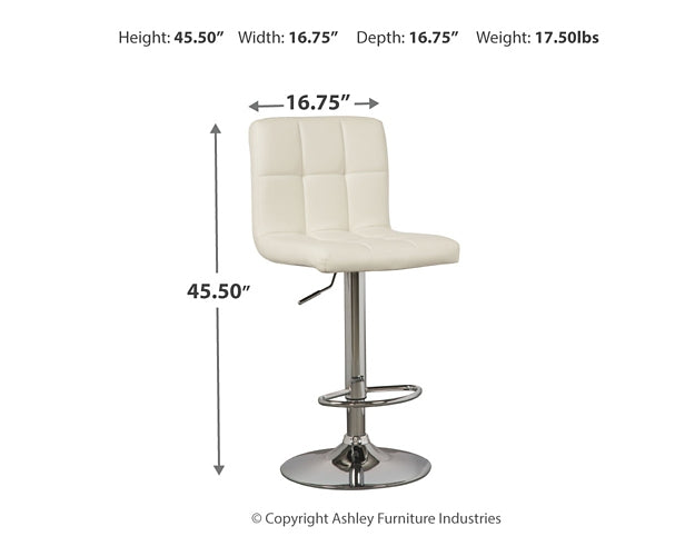 Ashley Express - Bellatier Tall UPH Swivel Barstool(2/CN)