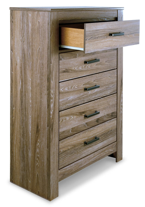 Zelen Five Drawer Chest