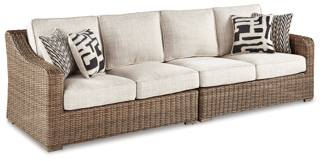 Beachcroft RAF/LAF Loveseat w/CUSH (2/CN)