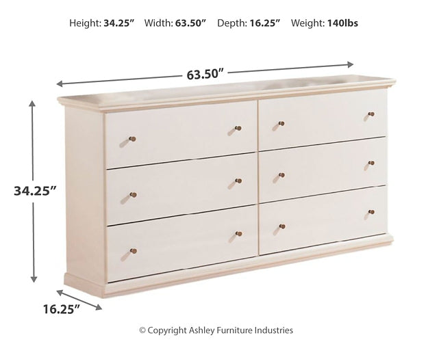 Bostwick Shoals Six Drawer Dresser