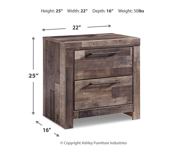 Ashley Express - Derekson Two Drawer Night Stand