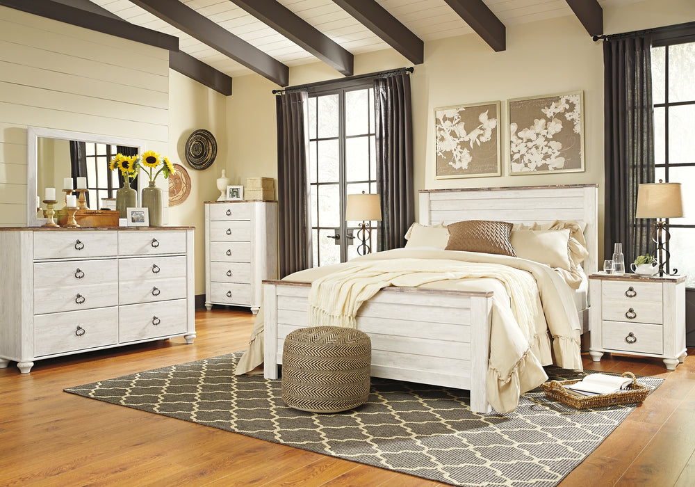 Willowton Six Drawer Dresser