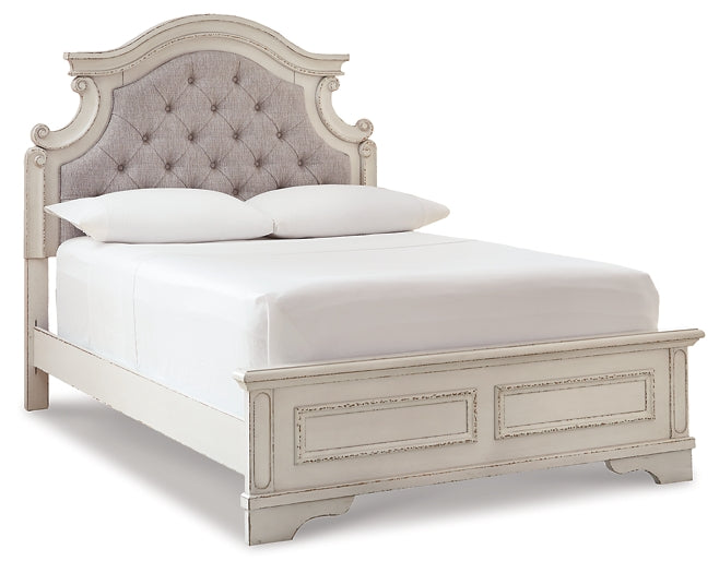 Realyn  Upholstered Panel Bed