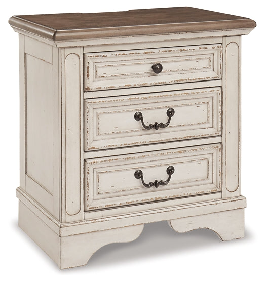 Ashley Express - Realyn Three Drawer Night Stand