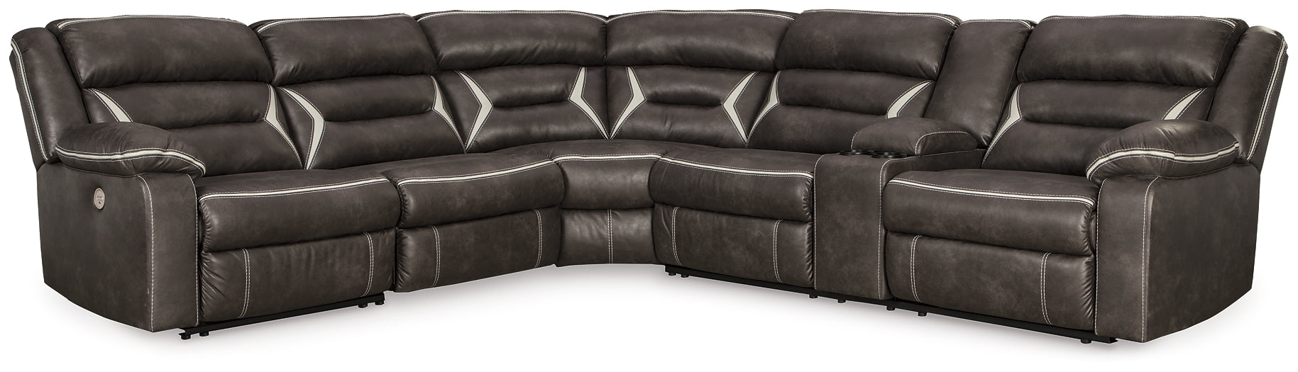 Kincord 4-Piece Power Reclining Sectional