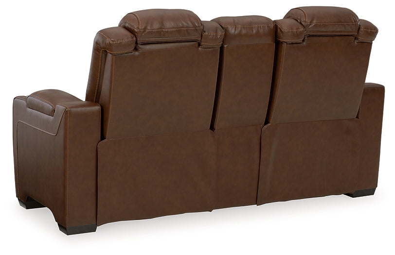 Backtrack PWR REC Loveseat/CON/ADJ HDRST