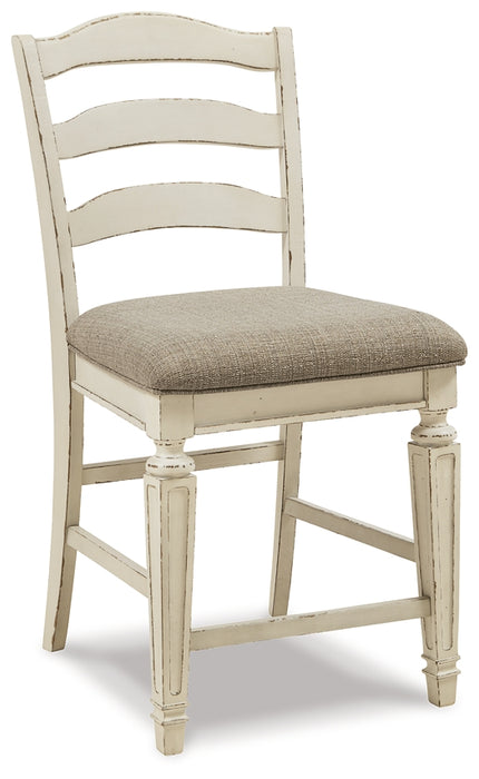 Ashley Express - Realyn Upholstered Barstool (2/CN)