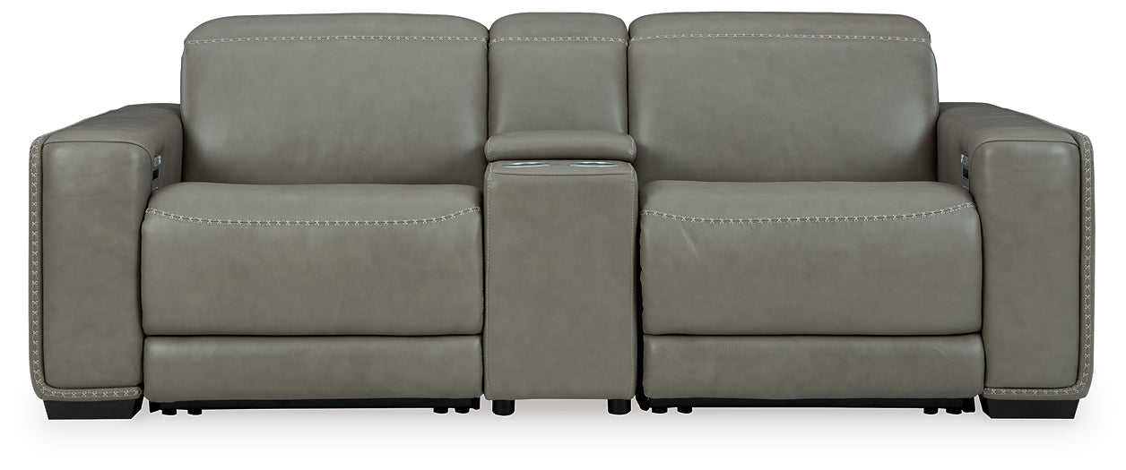 Correze 3-Piece Power Reclining Sectional Loveseat