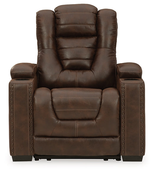 Owner's Box PWR Recliner/ADJ Headrest