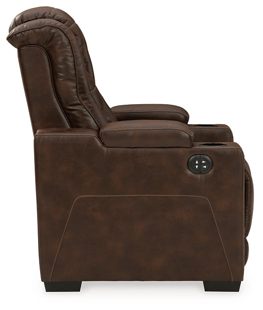 Owner's Box PWR Recliner/ADJ Headrest