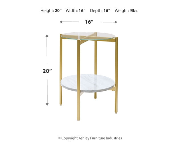 Ashley Express - Wynora Round End Table