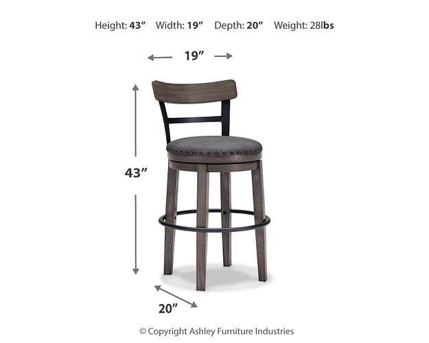 Ashley Express - Caitbrook UPH Swivel Barstool (1/CN)