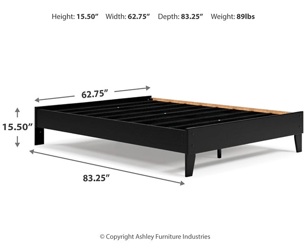 Ashley Express - Finch Queen Platform Bed