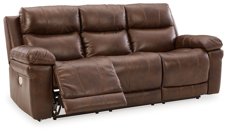 Edmar PWR REC Sofa with ADJ Headrest