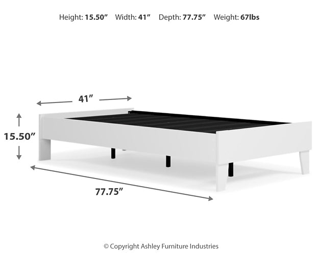 Ashley Express - Piperton  Platform Bed