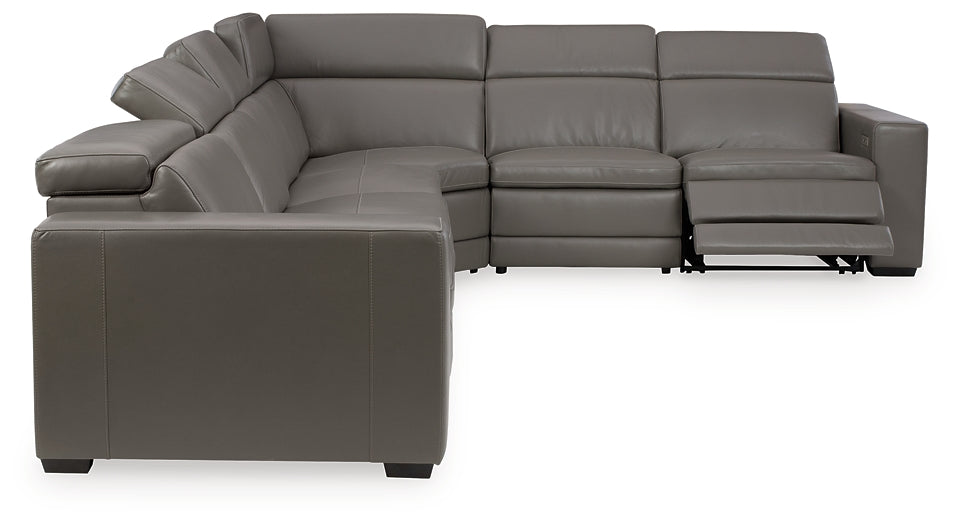 Texline 7-Piece Power Reclining Sectional