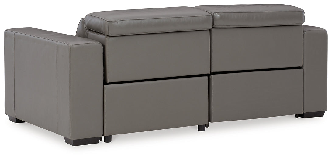 Texline 3-Piece Power Reclining Sectional Loveseat