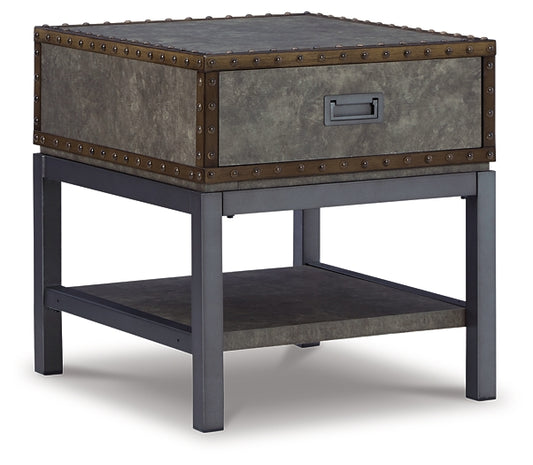 Ashley Express - Derrylin Rectangular End Table