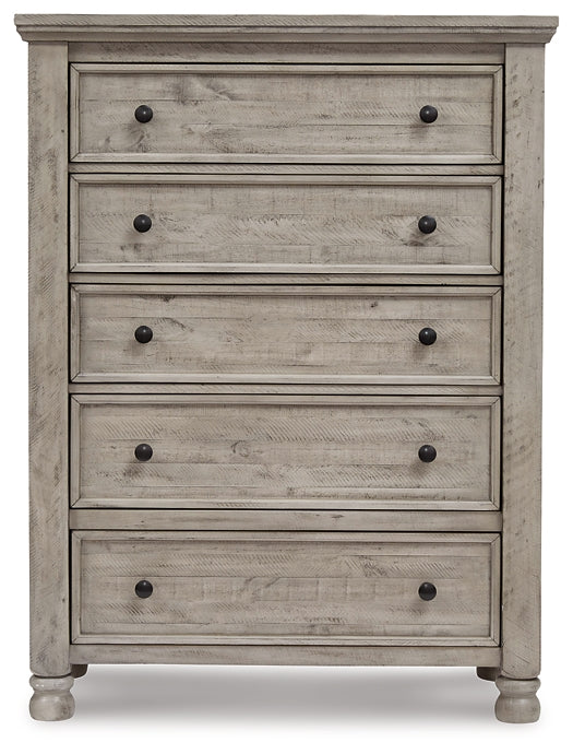 Harrastone Five Drawer Chest