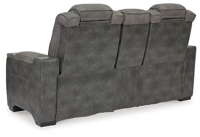 Next-Gen DuraPella PWR REC Loveseat/CON/ADJ HDRST