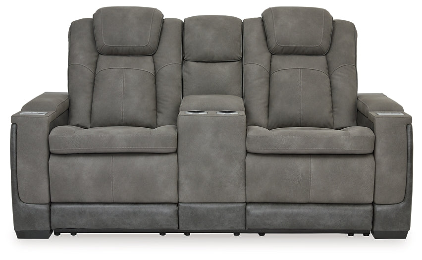 Next-Gen DuraPella PWR REC Loveseat/CON/ADJ HDRST