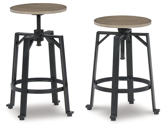 Ashley Express - Lesterton Swivel Stool (2/CN)