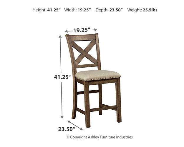 Ashley Express - Moriville 2-Piece Bar Stool