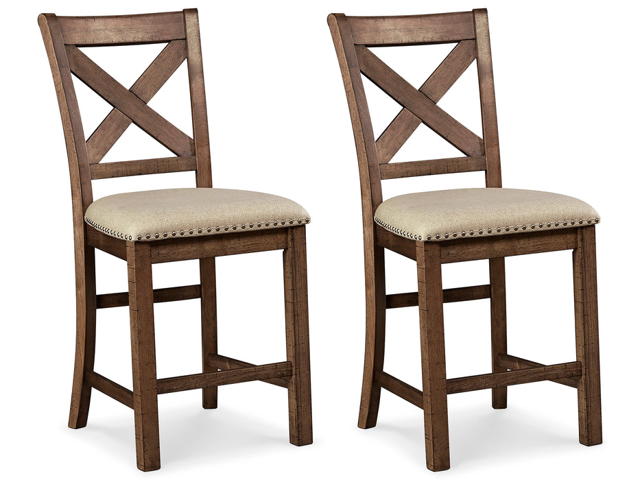 Ashley Express - Moriville 2-Piece Bar Stool