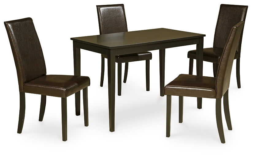 Ashley Express - Kimonte Dining Table and 4 Chairs