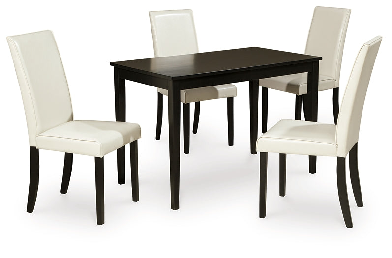 Ashley Express - Kimonte Dining Table and 4 Chairs